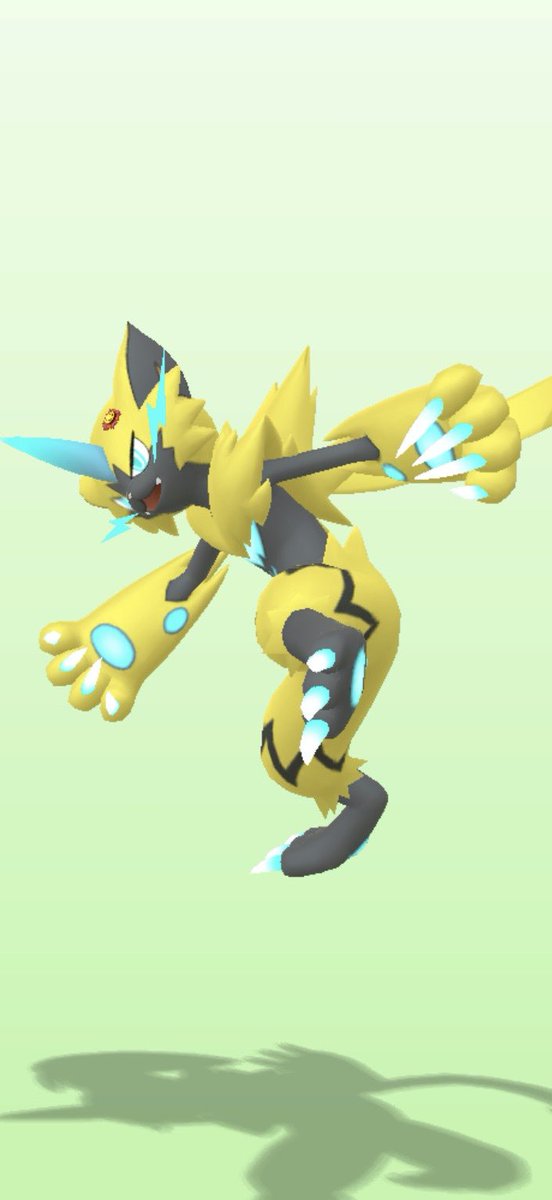 hideki16520's tweet photo. #ポケモンGO  #ゼラオラ
初のリアルイベント参加でGetしたゼラオラちゃんぬ。強くは無いけど…リボン付けて見た🫶 https://t.co/nswrVV9lkQ