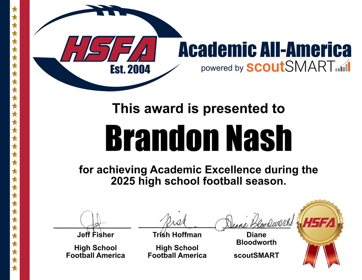 HSFBamerica's tweet photo. Congratulations to the 20 St. John Bosco (California) 2025 High School Football America Academic All-Americans.

See the 10,000+ student-athlete honorees here -> https://t.co/FpLU3fbv1L @boscofootball #playfootball #ThisIsHSFootball https://t.co/WaDO2Cq8Vz