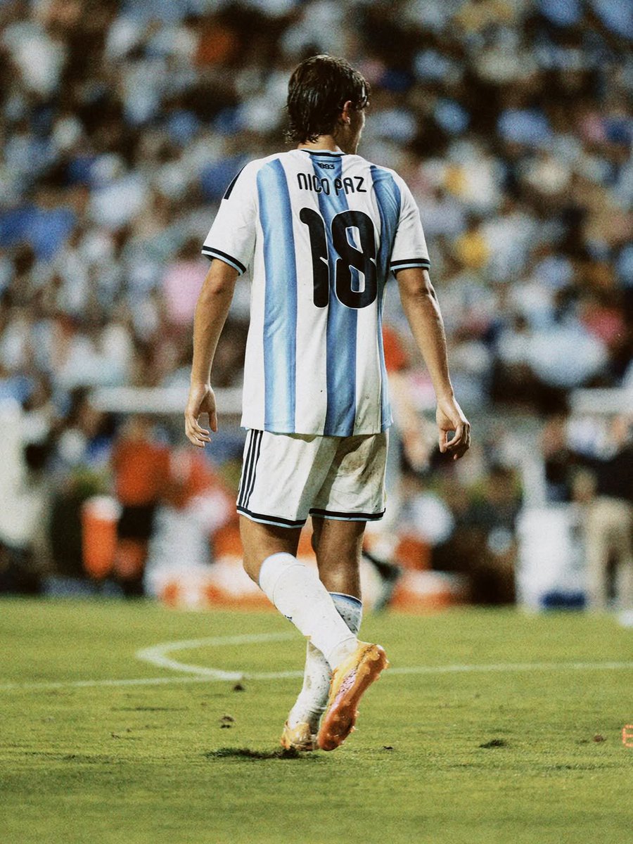 Pazismo_'s tweet photo. "Gran partido para terminar de preparar el mundial Todos juntos!🇦🇷❤️"

📲 Nico Paz vía Instagram. https://t.co/tvitymBkLH