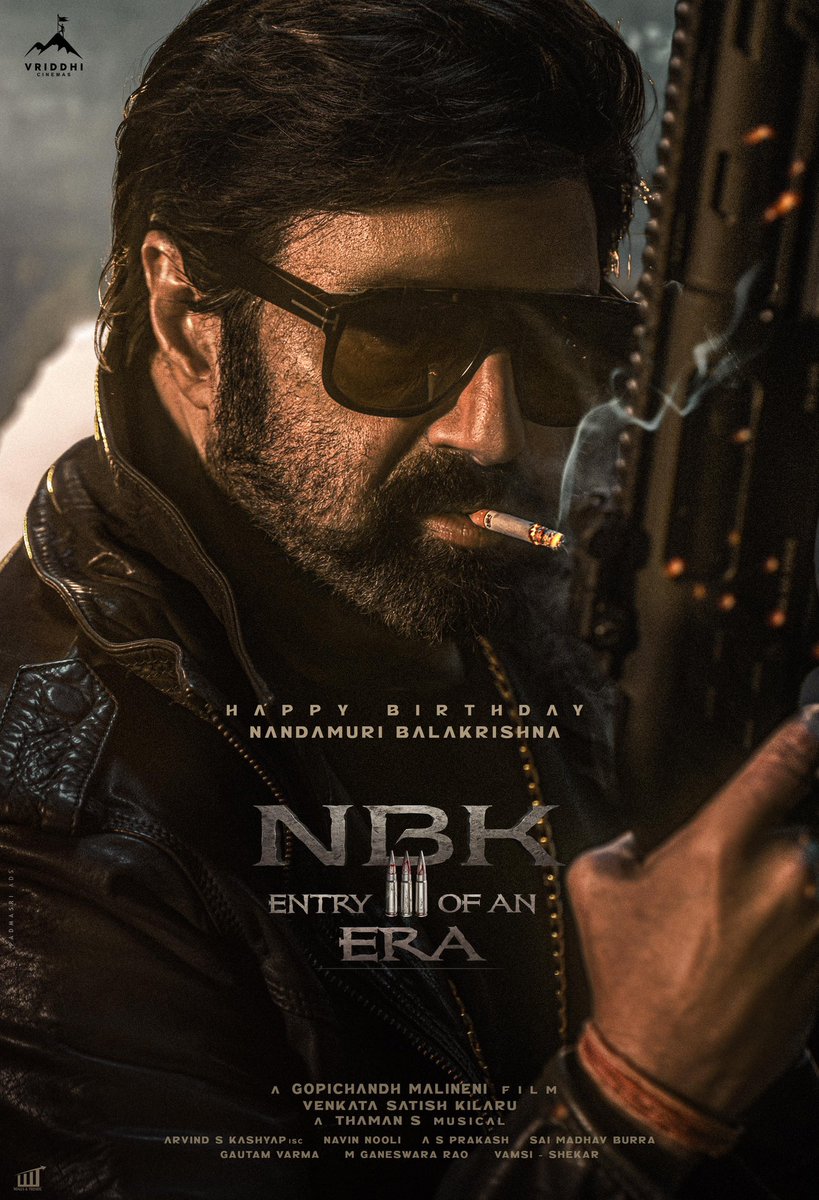Heisnbergtweet's tweet photo. A lifetime of legacy.
A never before seen attitude.
A level of swag that refuses to age. 😎

Presenting #NandamuriBalakrishna like never before.

▶️ https://t.co/c0hLVKsqTS

#NBK111 - ENTRY OF AN ERA is OUT NOW ❤️‍🔥 https://t.co/ojDGgOPDRJ