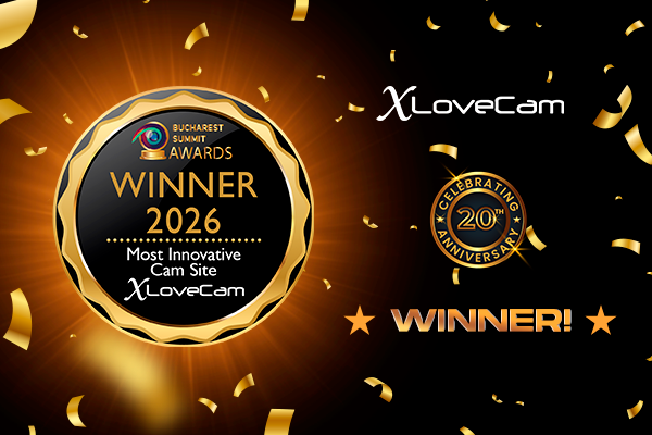 XLoveCash's tweet photo. 🏆 XLoveCam has been crowned Most Innovative Cam Site 2026 at the Bucharest Summit!

As we celebrate our 20th anniversary, this award reflects 2 decades of innovation &amp; growth. A huge thanks to our affiliates.

The best is yet to come. 🚀

#XLoveCash #20YearsStrong #Affiliate https://t.co/Vkvcsl2MMb