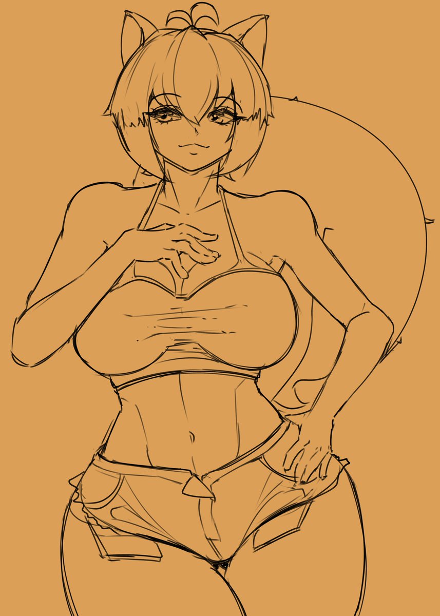 DJChivalry's tweet photo. Makoto doodle https://t.co/28vZzzzL08