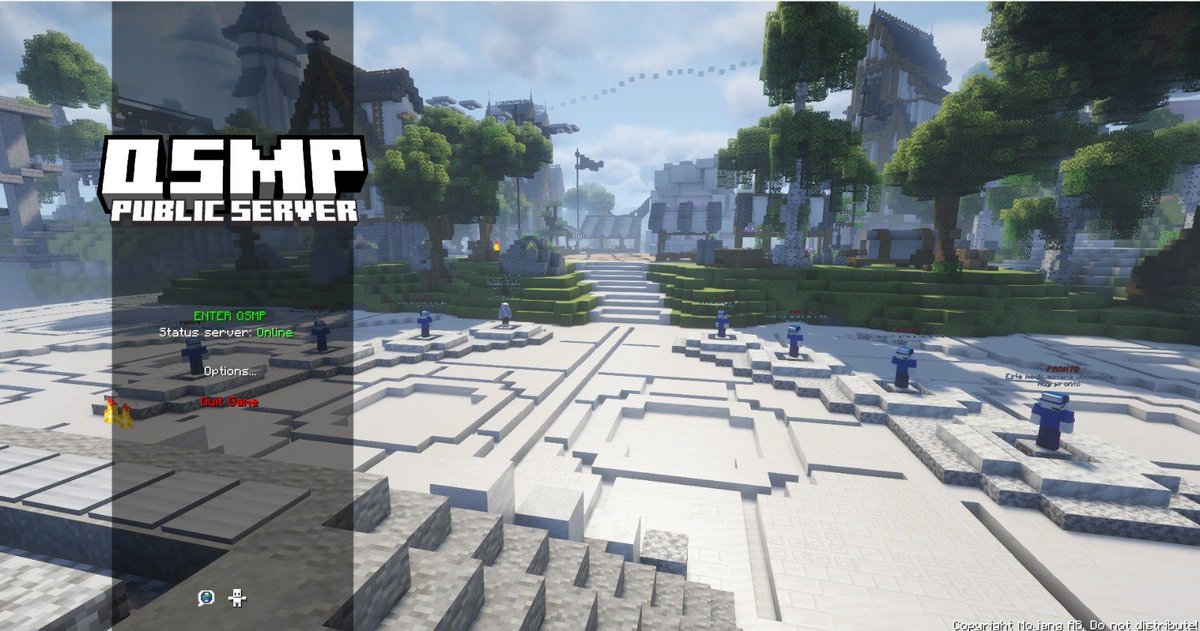 AnRs25's tweet photo. Hola.

Cree una instancia personalizada para el QSMP PUBLIC SERVER, trae shaders, minimapas y menus customizados.

Hello.

I created a custom instance for the QSMP PUBLIC SERVER, which includes shaders, minimaps, and custom menus.

Download: https://t.co/cpy7xsbpOi https://t.co/x0MHN4WoI7