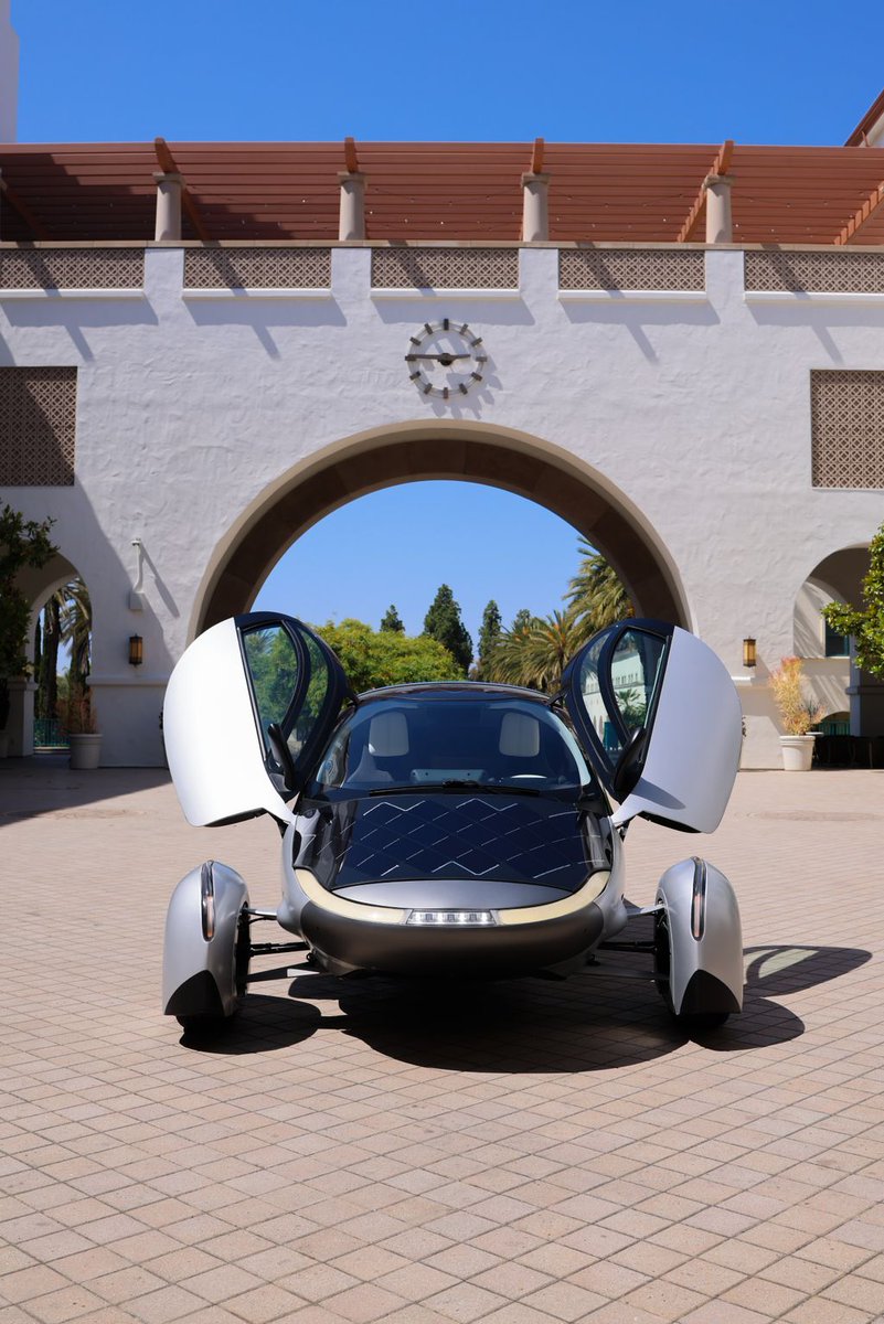 aptera_motors's tweet photo. Who said the future couldn’t look cool? 😎 https://t.co/rCpv2UaewV