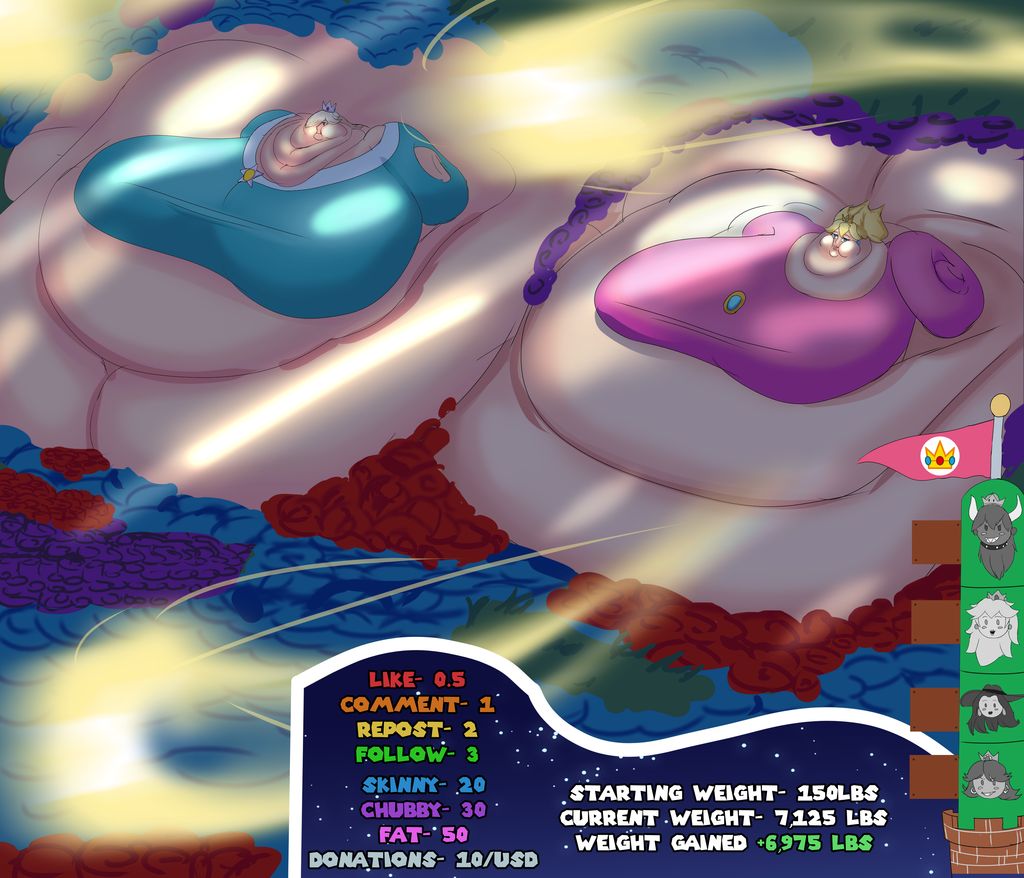 titanicbellies's tweet photo. The drive is nearing its end, with 2 parts remaining! The intro to mario galaxy was super pretty, so I used it as my base for this piece  x3

Again, thank you all for the love and support with this drive, its been a lot of fun :D https://t.co/hYROQWnTuc