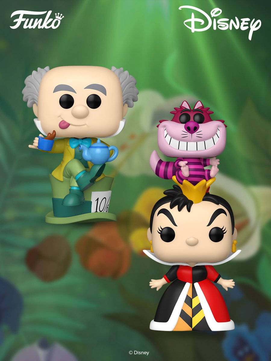 OriginalFunko's tweet photo. Follow that rabbit! 🐇🕔❤️ Journey to Wonderland and fall madly in love with new Disney’s Alice in Wonderland Funko POP! collectibles!  

https://t.co/oZKqvMavQx https://t.co/0pR500y2Tw