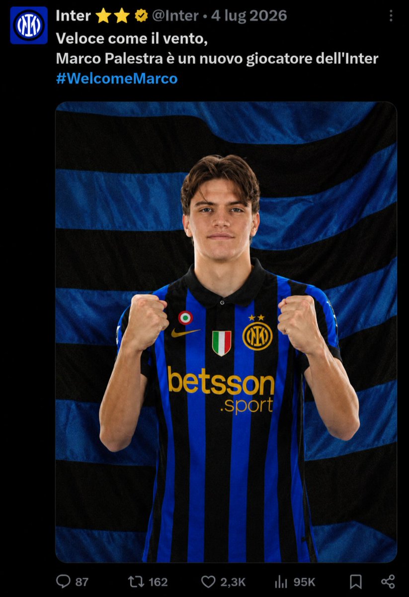 WazzaInter's tweet photo. Visto che quel giorno ne faccio 40, mi piacerebbe riceverlo come regalo

Sogno questo tweet tutti i giorni https://t.co/bv9VXKIRPX