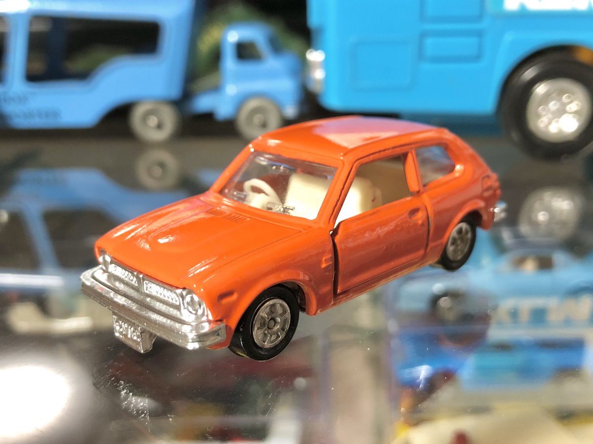 深夜のミニカー弄り。 シンプルにレストア。元がオレンジに1Eの