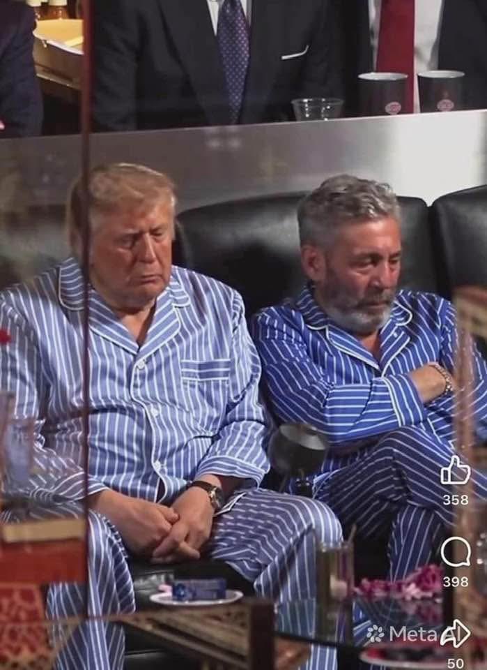 goRubenRuben's tweet photo. Oralè Resisters 
Trump’s Botched Knicks Game
2 hour search for fans
$5 Million Taxpayer Money for him to attend and nap.
$50 Million Knicks Game 3 lost! 
Trump Botched Presidency 
#Botched47 #Knicks #USDemocracy https://t.co/EstuTxtLl3