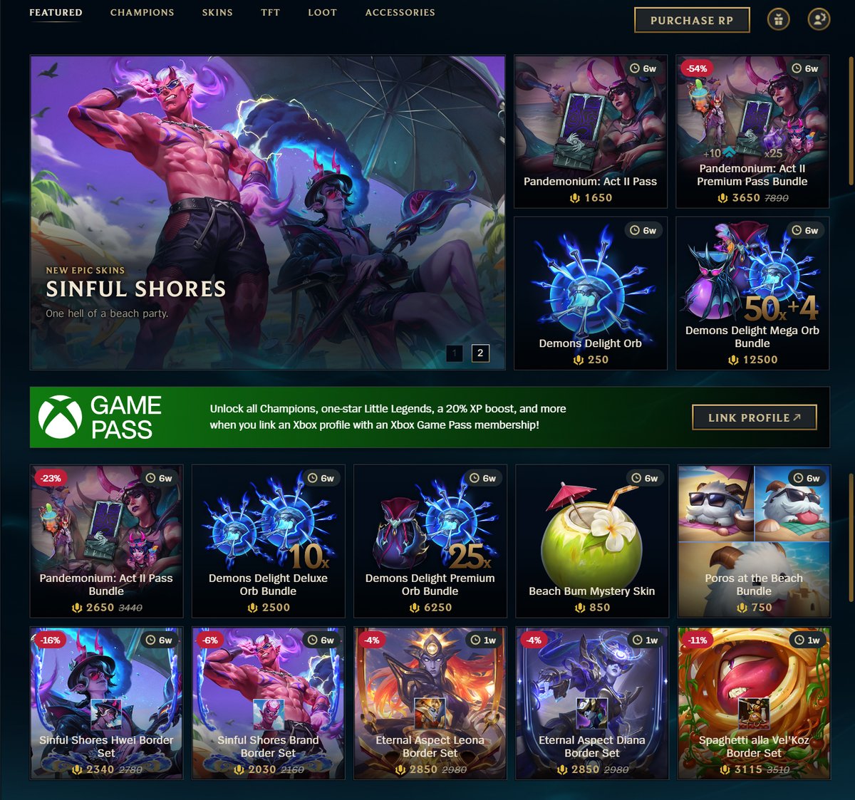 LeagueOfLeaks's tweet photo. Pandemonium: Act 2 IS OUT NOW ‼️ https://t.co/ds5Iq8BleN
