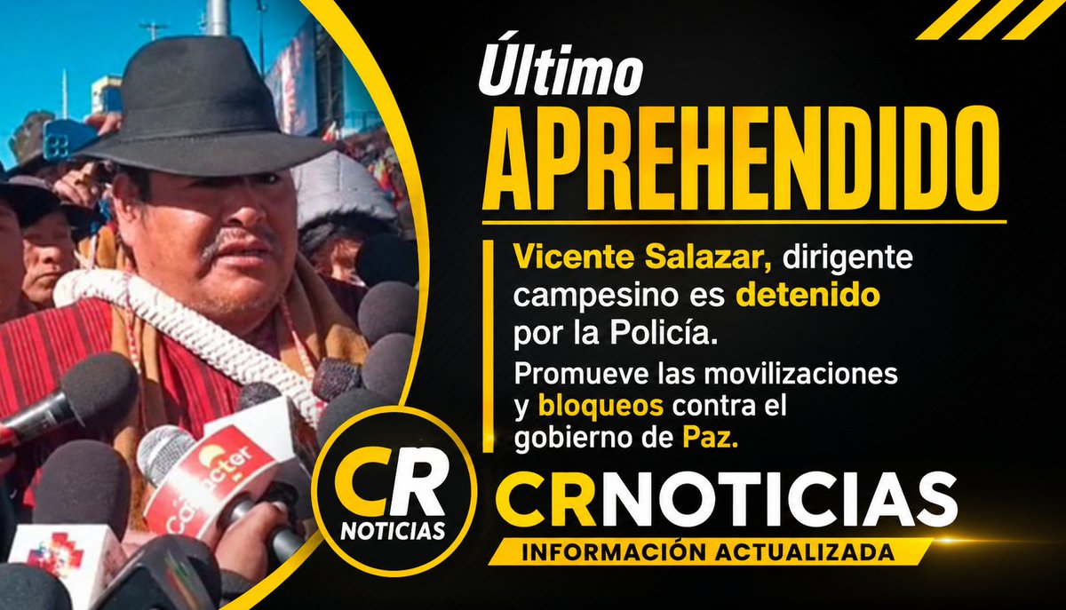 ChristianRich15's tweet photo. 🔴 #ÚLTIMO| #CRNOTICIAS https://t.co/KqqPLn3MVo