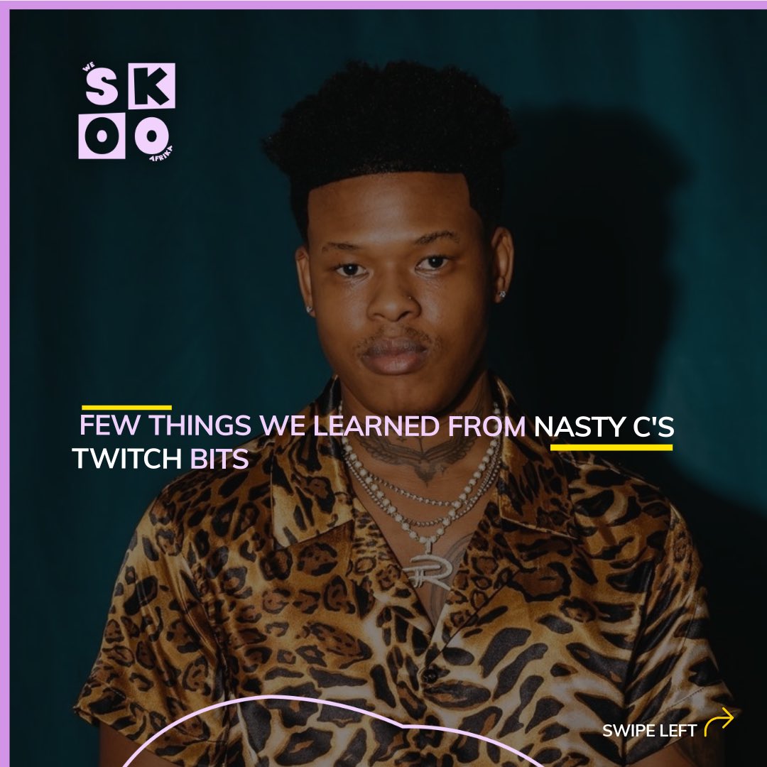 WeSokoAfrika's tweet photo. Nasty C's Twitch streams have been a goldmine of good energy, and we couldn't help but tap into it😭

Swipe through for some of our favourite moments. 

#NastyC #Streaming #humor #Wesokoafrika https://t.co/2VWArcLCta