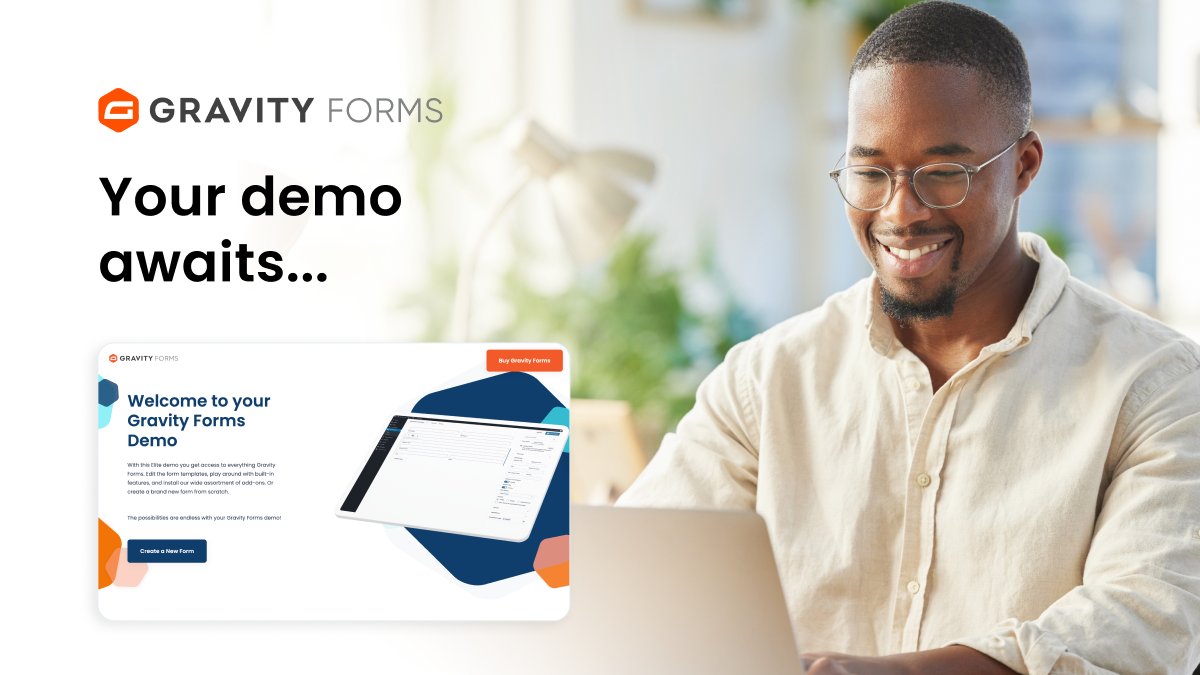 gravity's tweet photo. See why so many WordPress users rely on Gravity Forms. Try a free demo and discover how forms can help streamline data collection, payments, registrations, and more.

https://t.co/9dtUeAhZky https://t.co/eKIEvLtora