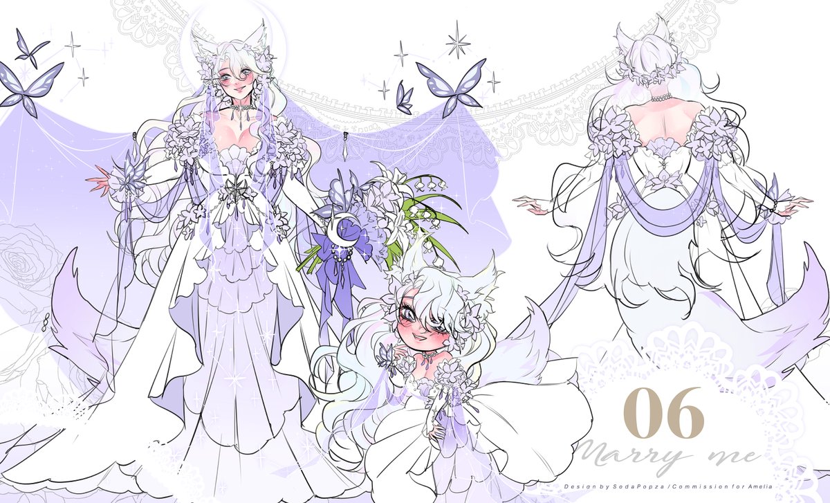 Popza10Cm's tweet photo. marry me 06
Skeb wedding dress design 💐💖

#vgen #vgenopen #vgencomm #vgencommission https://t.co/R6Gl9DQy0K