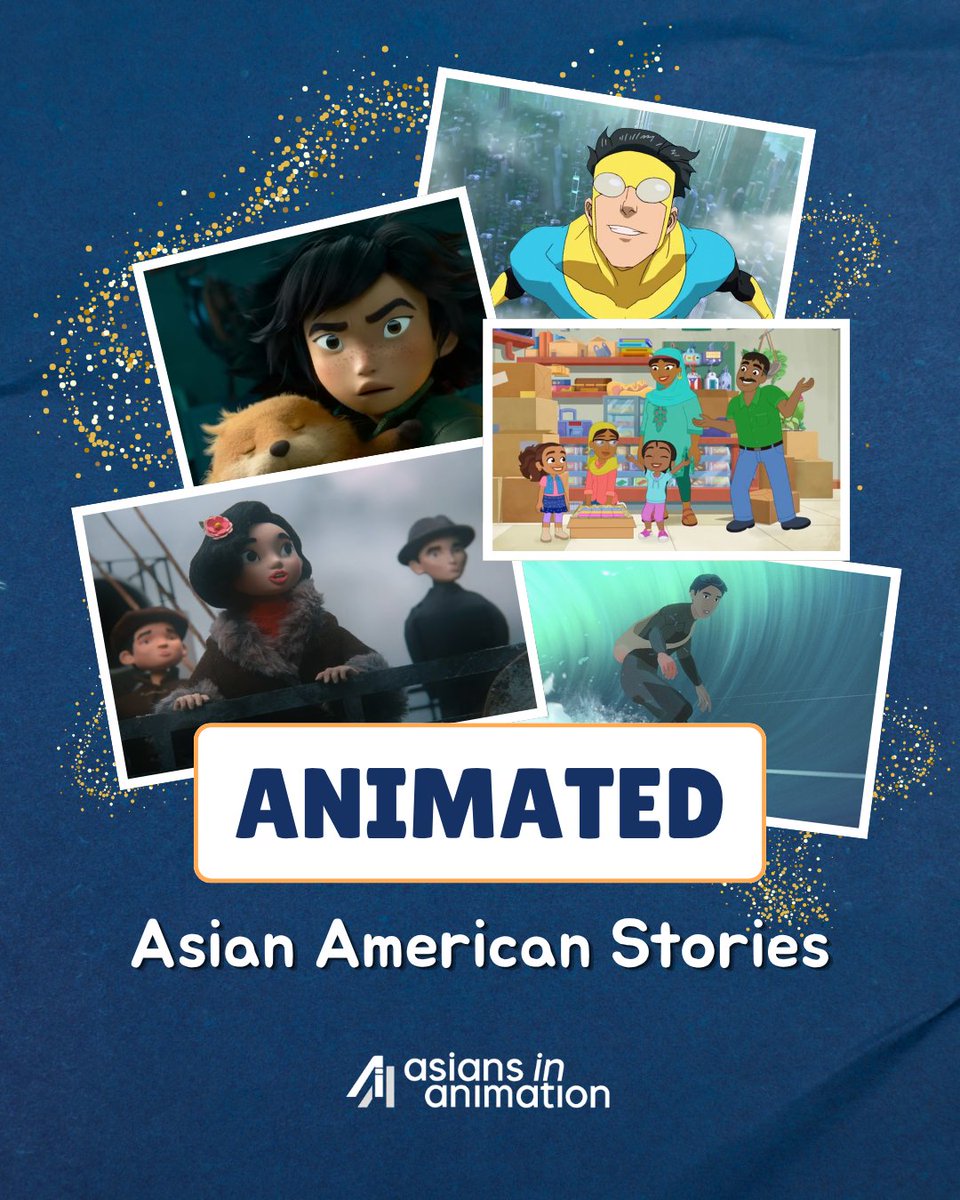 AnimAsians's tweet photo. Here are five recent animated works that offer fresh, dynamic takes on Asian American representation!
Read more at: https://t.co/wybprK5Nsv
#asiansinanimation https://t.co/9RRR3q1wTn