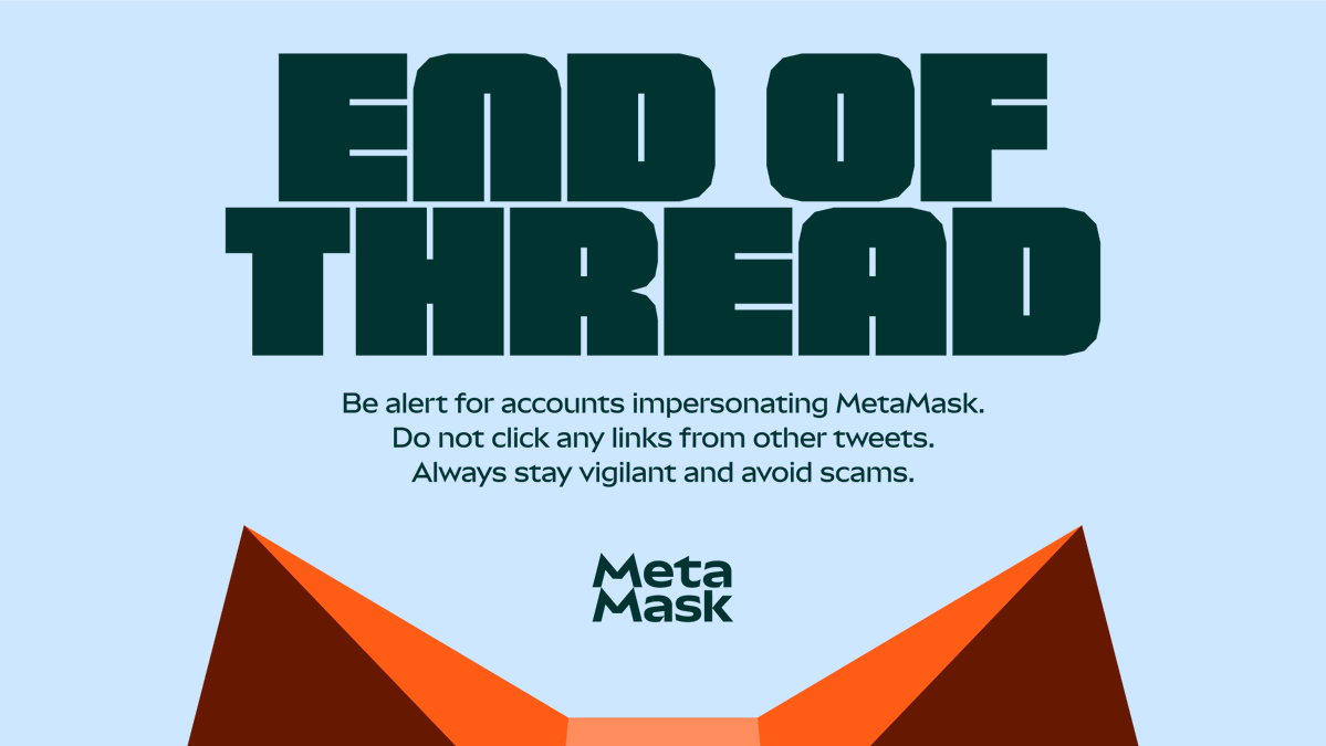 MetaMask 🦊 tweet media