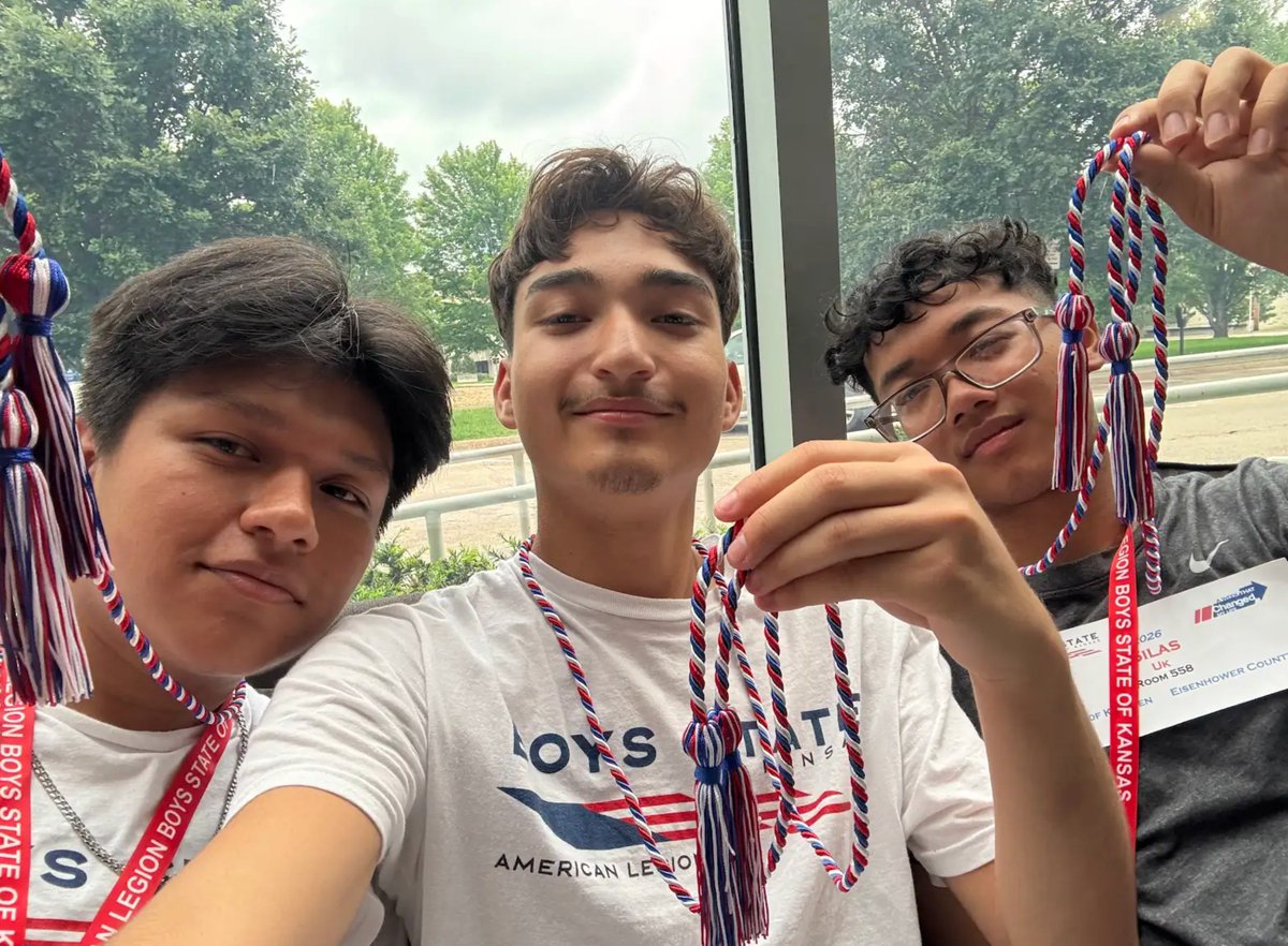 kckschools's tweet photo. Congratulations to six Washington HS students selected to attend Kansas Boys State and Girls State this year.

They represented Washington HS and KCKPS with pride while gaining valuable leadership and civic engagement experience.  https://t.co/g2hYEK7bkW #BetterEveryDay https://t.co/6Sl42DGwVY