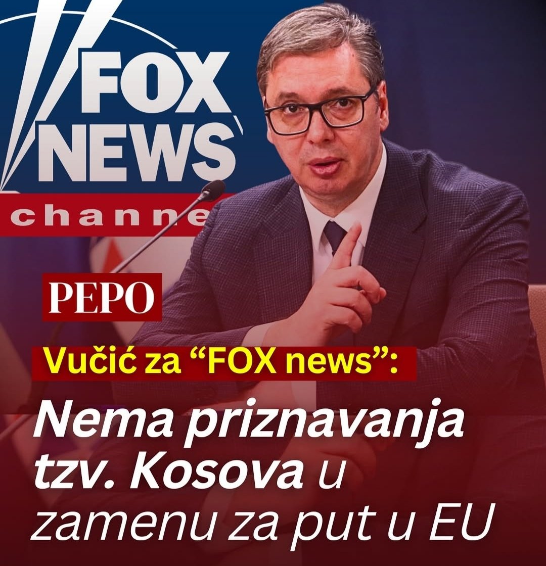 LaraCr96's tweet photo. Nema povlačenja, nema predaje. Kosovo i Metohija su Srbija, a predsednik Vučić to ponavlja uprkos svim pritiscima. 🇷🇸
#KosovojeSrbija https://t.co/2K9TPC1ejr