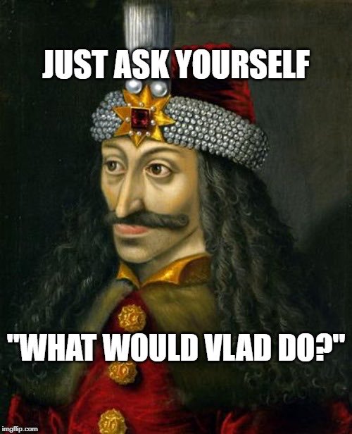 R0mainT's tweet photo. Finalement, la seule solution pour un mec pareil elle nous vient de Vlad. https://t.co/waCrMXaRac