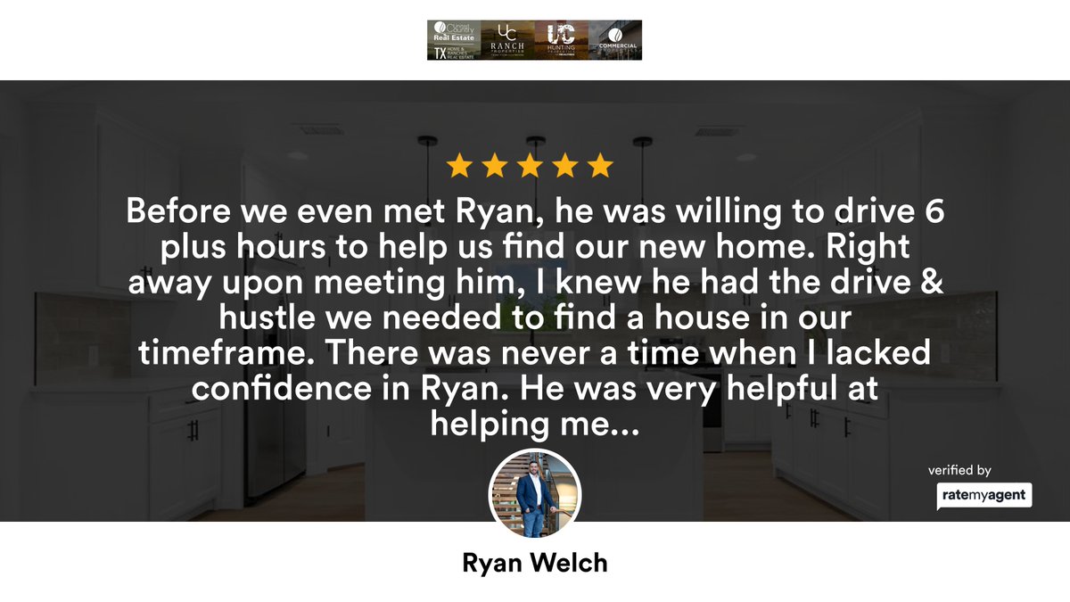 TXStarRealtor's tweet photo. My latest RateMyAgent review in Baird.

https://t.co/4hAeNa639M

...
#ratemyagent #realestate https://t.co/ITqFS8Rffg
