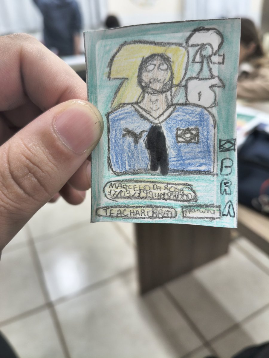 brothercelo's tweet photo. hj o rafa fez uma figurinha da copa de mim como jogador 😭 https://t.co/rBSa91S1mb