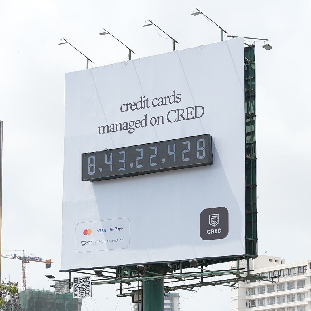 BazarBull's tweet photo. Why this ad of #CRED is viral today ? https://t.co/TmYpd6W71t