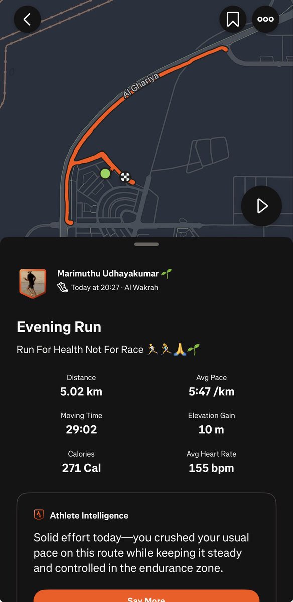 muthu_tek's tweet photo. Run For Health Not For Race 🏃‍♀️🏃🙏🌱#Running #Qatar https://t.co/rH5hMHuOPv