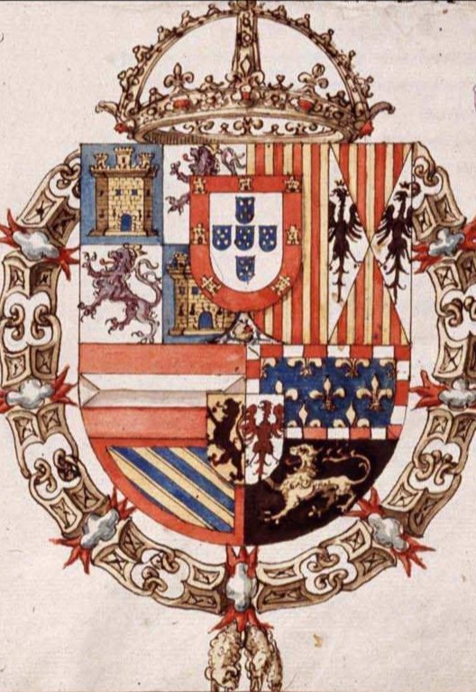 almudenasm_'s tweet photo. Escudo de armas de Felipe II, rey de España.

#DíaInternacionalDeLaHeráldica https://t.co/tlMYVjFGth