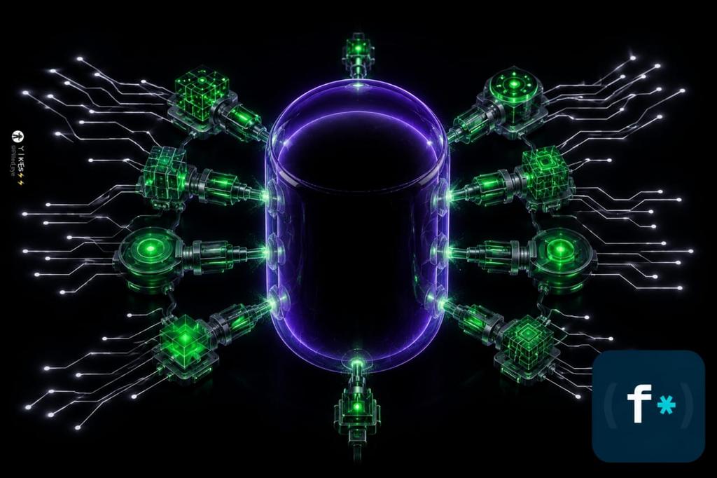 Pilled_eye's tweet photo. Most privacy solutions decrypt first, compute second. That's the weak point

@fhenix flips it. FHE lets smart contracts run on encrypted data directly, nothing is exposed

Pair that with the CoFHE Coprocessor and you get full DeFi composability without sacrificing confidentiality https://t.co/bi14udfIb8