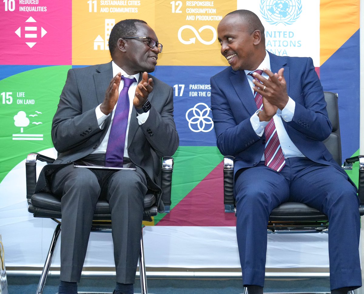 SteveIsaboke's tweet photo. It was a pleasure to join my colleague, Principal Secretary for TVET @Muoria_Dr, in welcoming H.E. Ms. Annalena Baerbock, President of the United Nations General Assembly (@UN_PGA), during her official visit to PC Kinyanjui Technical Training Institute.

The visit underscored the strong partnership between Kenya and the United Nations in advancing inclusive digital transformation and sustainable development.

H.E. Baerbock interacted with beneficiaries of the DigiKen Programme, which is supporting digital innovation, skills development, and platform-based enterprises across the country.

PC Kinyanjui Technical Training Institute is among the 15 Digital Innovation Hubs selected under the programme and continues to play an important role in equipping young people with future-ready digital skills.

Also present was the area Member of Parliament, Hon. @KiarieJohn; the Kenyan Permanent Representative to the UN Habitat in Nairobi, Hon @Nakhumicha_S; and Dr. Garry Conille, UN Resident Coordinator.