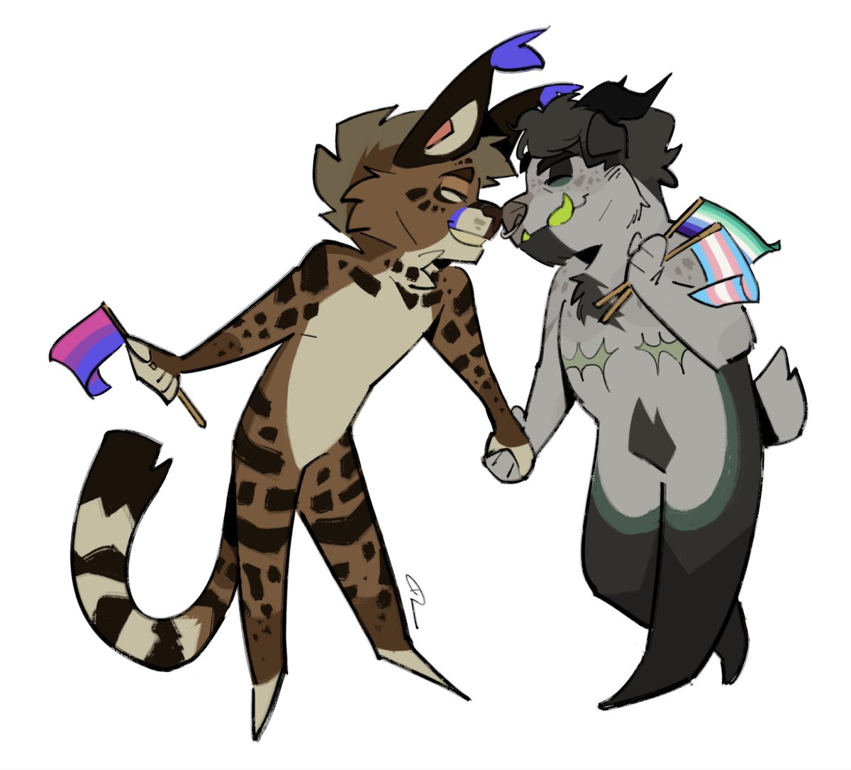 JOCKPRIEST's tweet photo. another batch! reopening for a few more slots if anyone wants a 💲20 chibi, pride-themed or otherwise 👀 https://t.co/HwyEOgK4j1