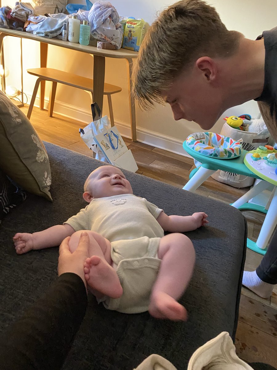 SHarrhy's tweet photo. Beautiful moment between my two children ♥️ https://t.co/v0xHbRmEzK