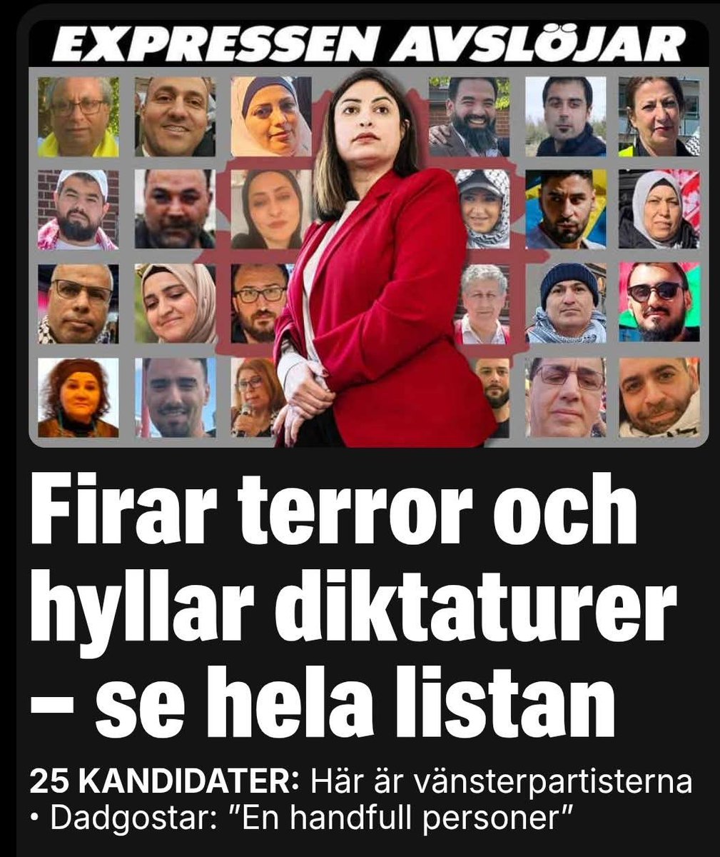 Sanningsbararen's tweet photo. Det finns bara ett nazistiskt parti i Sverige.

Vänsterpartiet.

I sin jakt på makt, har de accepterat brutala, muslimska nazzar.

Det roliga är att de kallar det parti som stöder judar MEST, för nazzar. 😂

#svpol https://t.co/MLagMc5TTA