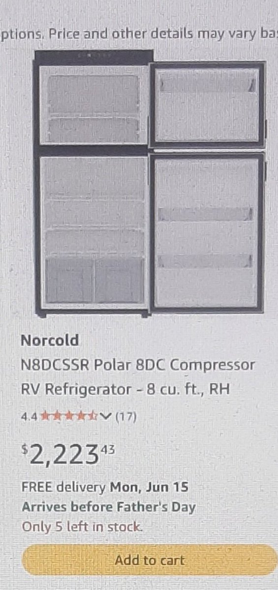 john_rwc's tweet photo. Is what you buy worth what whatever outfit says it's worth? Price comparison.
I need a fridge. https://t.co/7mqyhUQwpq