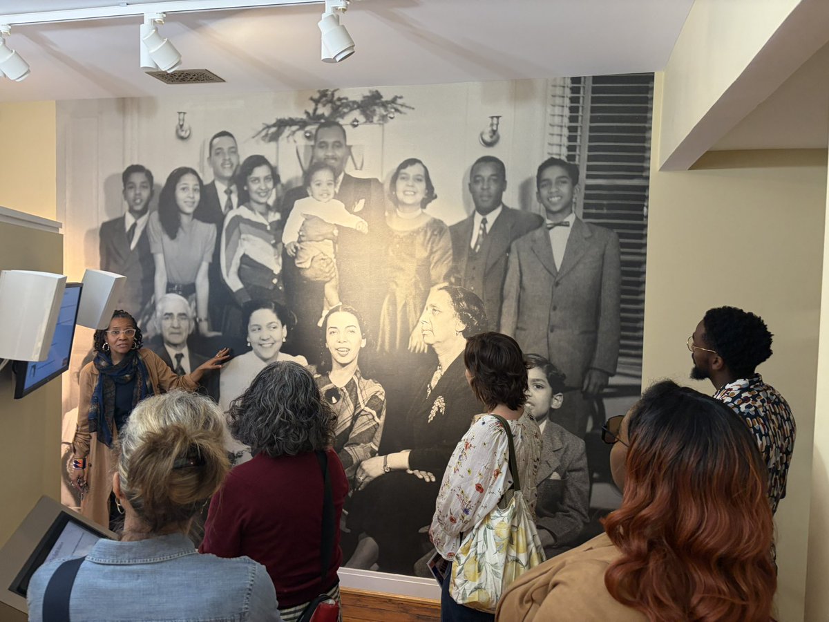 BUILDBaltimore's tweet photo. Thank you to Ms Kadija Hart from @MorganStateU for leading BUILD staff &amp; co-chairs in a tour of the Lillie Carroll Jackson Civil Rights Museum. Powerful stories &amp; reflections about the history of struggle here in Baltimore, reminding us of the shoulders we all stand on. https://t.co/vTRpdeO7ta