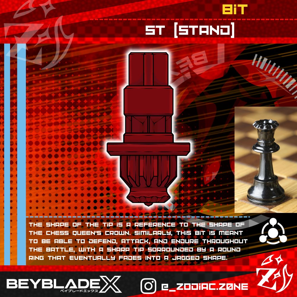 zodiac_z0ne's tweet photo. An Expanded BX Beyblade Concept! - Nocturne Bat 1-70St

A commission!

If you are interested in my commission prices, DM me at my Discord! _zodiac.z0ne

#beyblade #beybladex #digitalart #beybladeart #beybladecustom https://t.co/aHoaTaT0OW