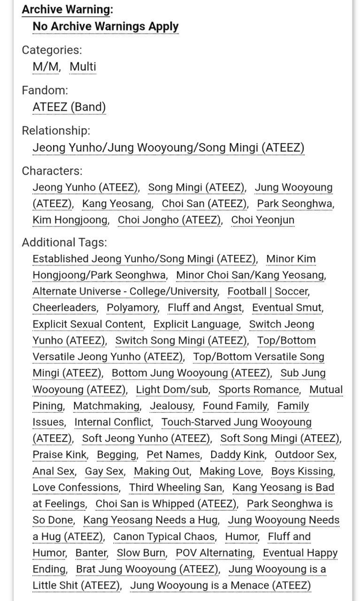 polyteezfest's tweet photo. ALL THE WAYS YOU STAY

✨ yh/wy/mg
✨ Explicit
✨ 5,6k
✨ Alternate Universe - College/University; Football | Soccer; Cheerleaders; Fluff and Angst; Eventual Smut; Light Dom/sub; Sports Romance; etc

Please remember to check all tags before reading

🔗  https://t.co/ErXdF9mtck https://t.co/xusAIfu4xY