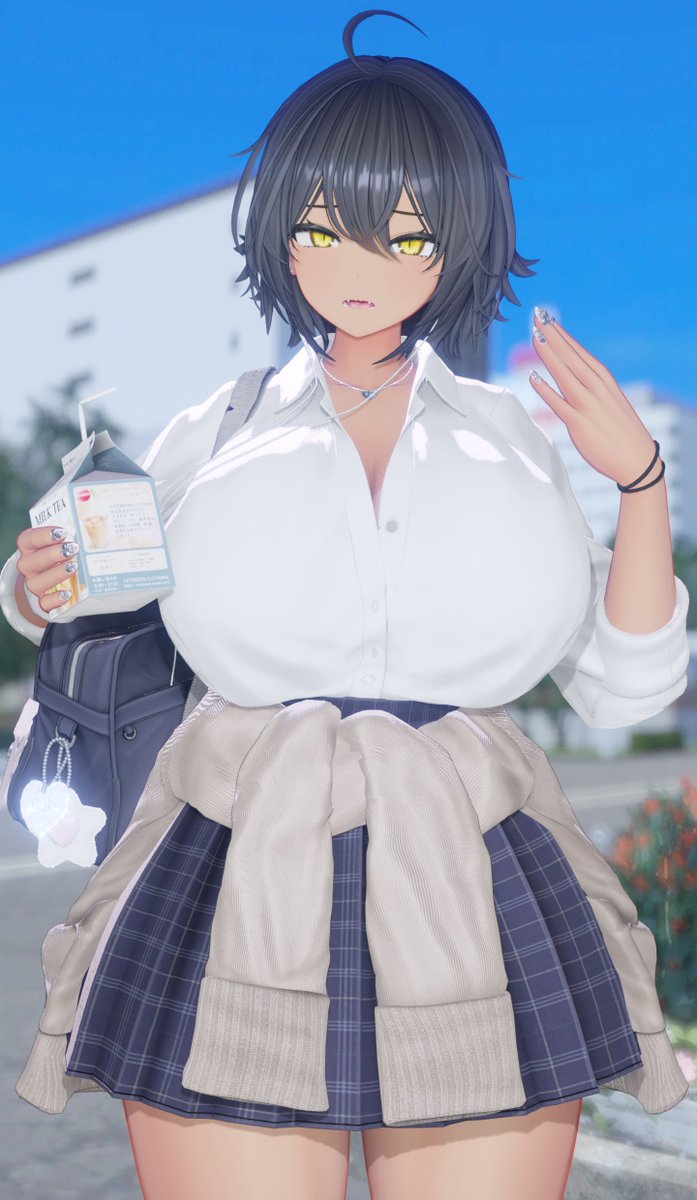TsubakiVRC's tweet photo. ちょっと涼みに行こうぜ🍦✨ https://t.co/G3Ddmgw2XZ