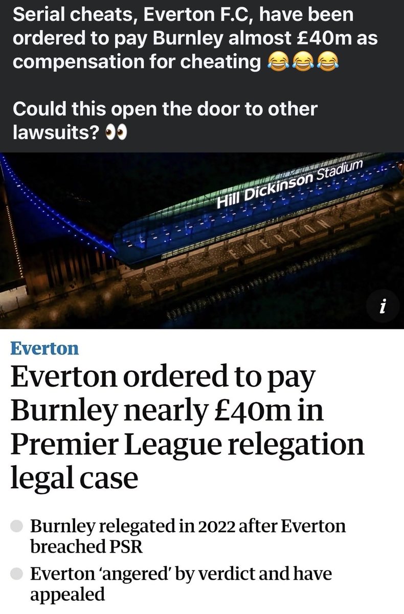 LiverpoolRed04's tweet photo. @BufordTJustice @Lea_EFC Everton FC Serial Cheats and thats a fact 🤭😂🤣😂 https://t.co/RzcgaqyqGH