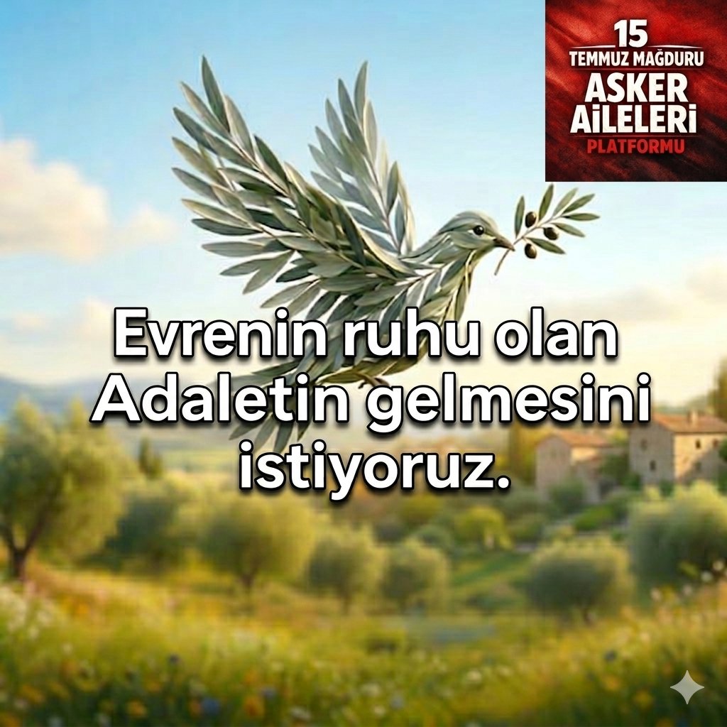 selmacoskun72's tweet photo. Adalet mülkün temelidir." Ancak bu temel, mağduriyetler giderildiğinde ve hak yerini bulduğunda sağlamlaşır. Masumiyetin karardığı değil, aydınlığa çıktığı bir adalet sistemi istiyoruz.
@YildizFeti @numanKurtulmus
@avidrissahin
#MasumaMüebbetDeğilAdalet #15TemmuzunMağdurAskerleri https://t.co/57NKT4AkJ1