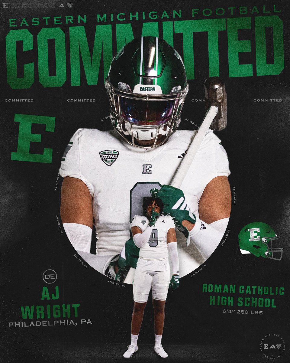 AJWright___'s tweet photo. 100% Commited @CoachTee34 @Coach_Creighton @TylerThedorff @CoachSDugan @EMUFB @EdOBrienCFB @CoachWiesehan @CoachBlackEMU @RomanCatholicHC @CoachStedman @AllStatePreps @PaFootballNews @NextLevelQBs https://t.co/Hepvq2Qzv6