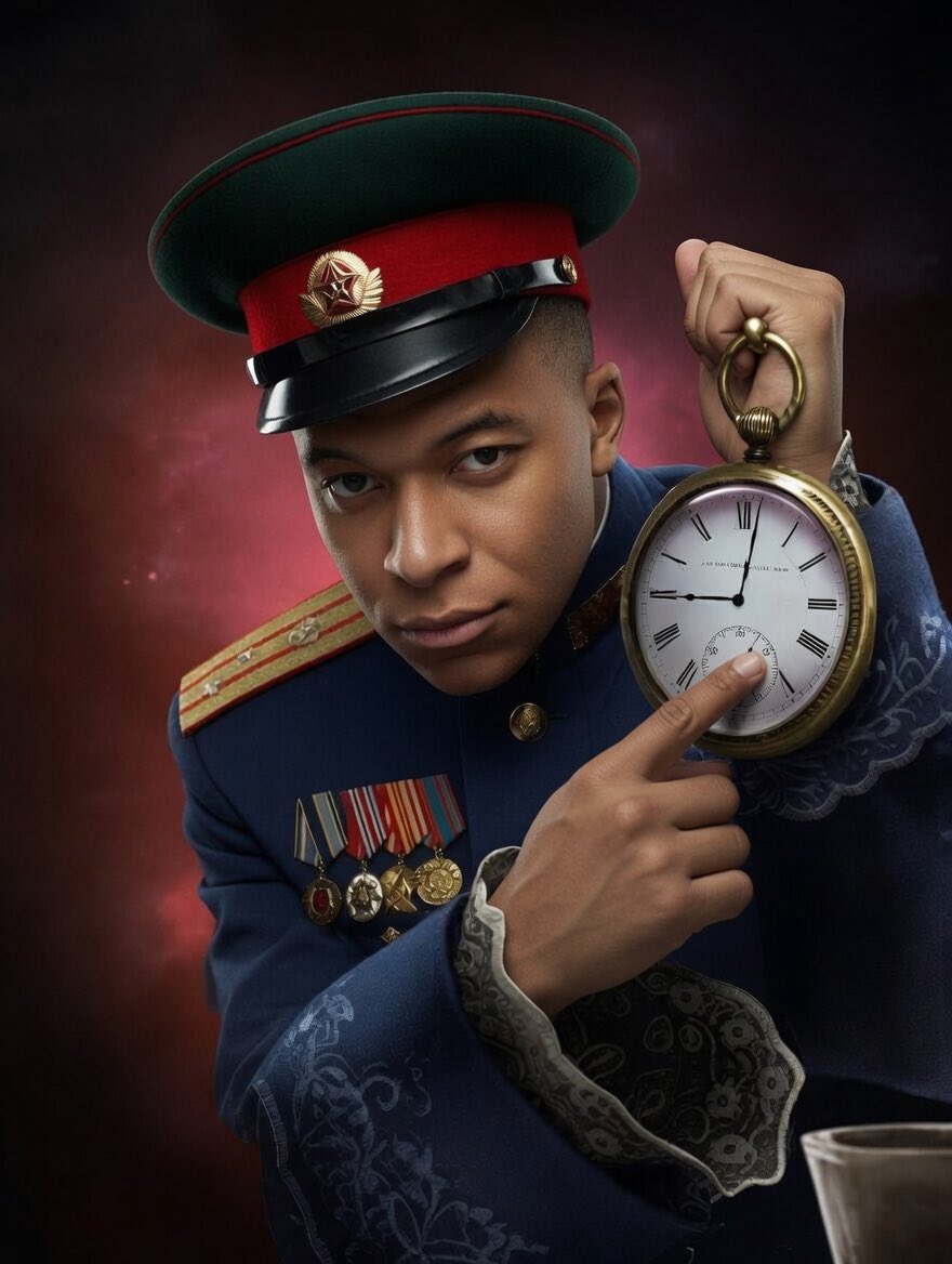 recodedmatrix's tweet photo. @WhiteHouse @FIFAWorldCup @POTUS World domination starts ⌛️

-Dictator Mbappe https://t.co/SPrytscNYE