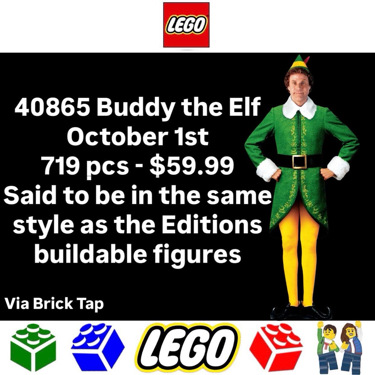 Carterbricks04's tweet photo. Some details on upcoming LEGO Icons, Pokémon and Holiday sets!!!  Very good stuff incoming for LOTR and Dune fans in the Icons line and a cute Munchlax model and sounds like a very cursed Buddy the Elf…  Thanks @BrickTapNews for the info! https://t.co/30hybP4Tqg
