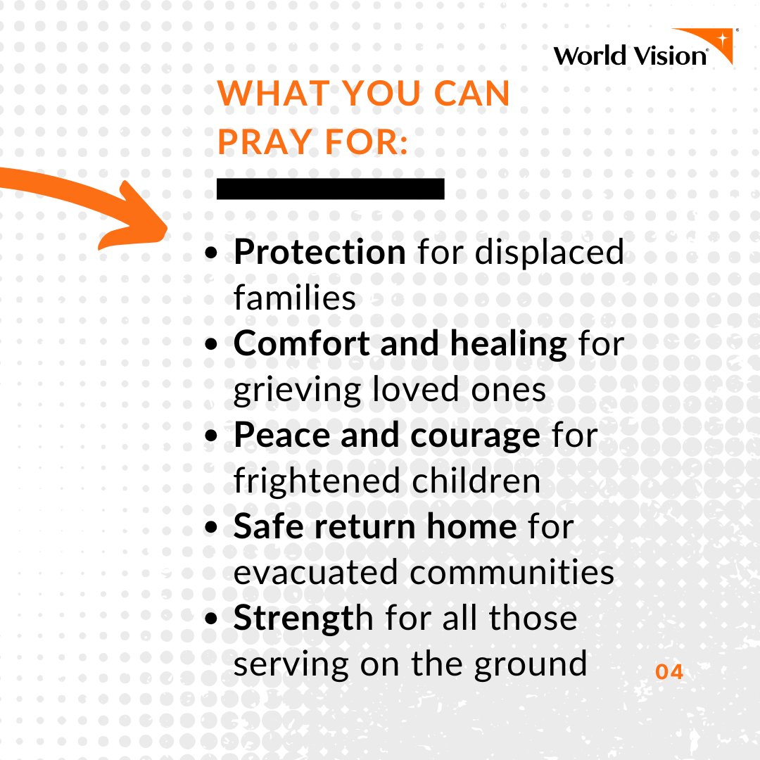 WorldVisionUSA's tweet photo. Update from the #Philippines: "It felt like the ground was swaying, making it difficult for us to even stand." — Kurt, 16, a World Vision-assisted child from Kidapawan City. 

🙏 Please continue praying for the Philippines. https://t.co/v0bFbs4Y3Y