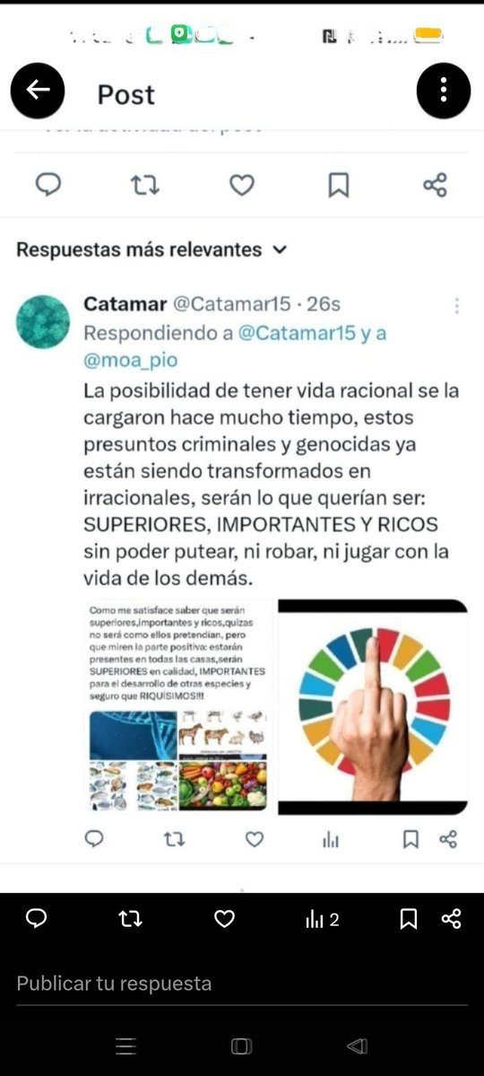 Catamar15's tweet photo. @vicmies1 @serggismith No..él y sus compinches agendistas2030 (que son cientos de millones)han demostrado su sucia, ruin,traidora, ególatra, criminsl y gen*cida que es  su verdadera naturaleza siendo sentenciados a no ser aptos para ser racionales y este es su futuro en parte ya presente .. 👇 https://t.co/1nMMwdFLnZ