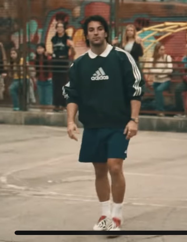 Danny1108BWFC's tweet photo. Does anyone know where I can get this jumper from seen in the backyard legends adidas advert. Thanks. #adidas #fashion #streetwear https://t.co/G0ZL7Y8RHC