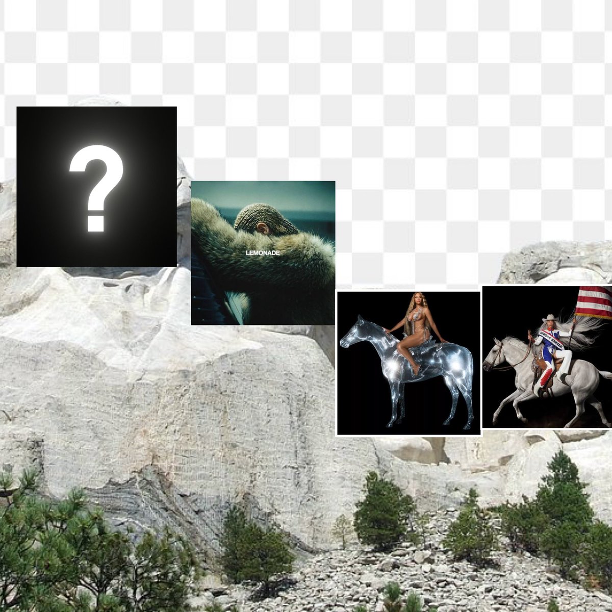 CELIAYONCE's tweet photo. Which Beyoncé album deserves a spot on the Mount Rushmore? https://t.co/AeHSDkYir3