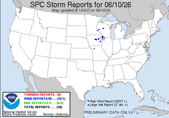 SWCTweather's tweet photo. Big outbreak underway https://t.co/qul7mB8wRc