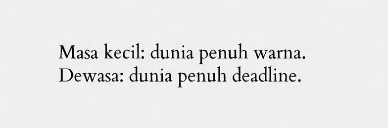 iwasanxyz's tweet photo. Kadang kita cuma kangen masa kecil…
Main hujan-hujanan tanpa mikirin besok, tanpa deadline, tanpa overthinking. https://t.co/Xmjaiydd2z