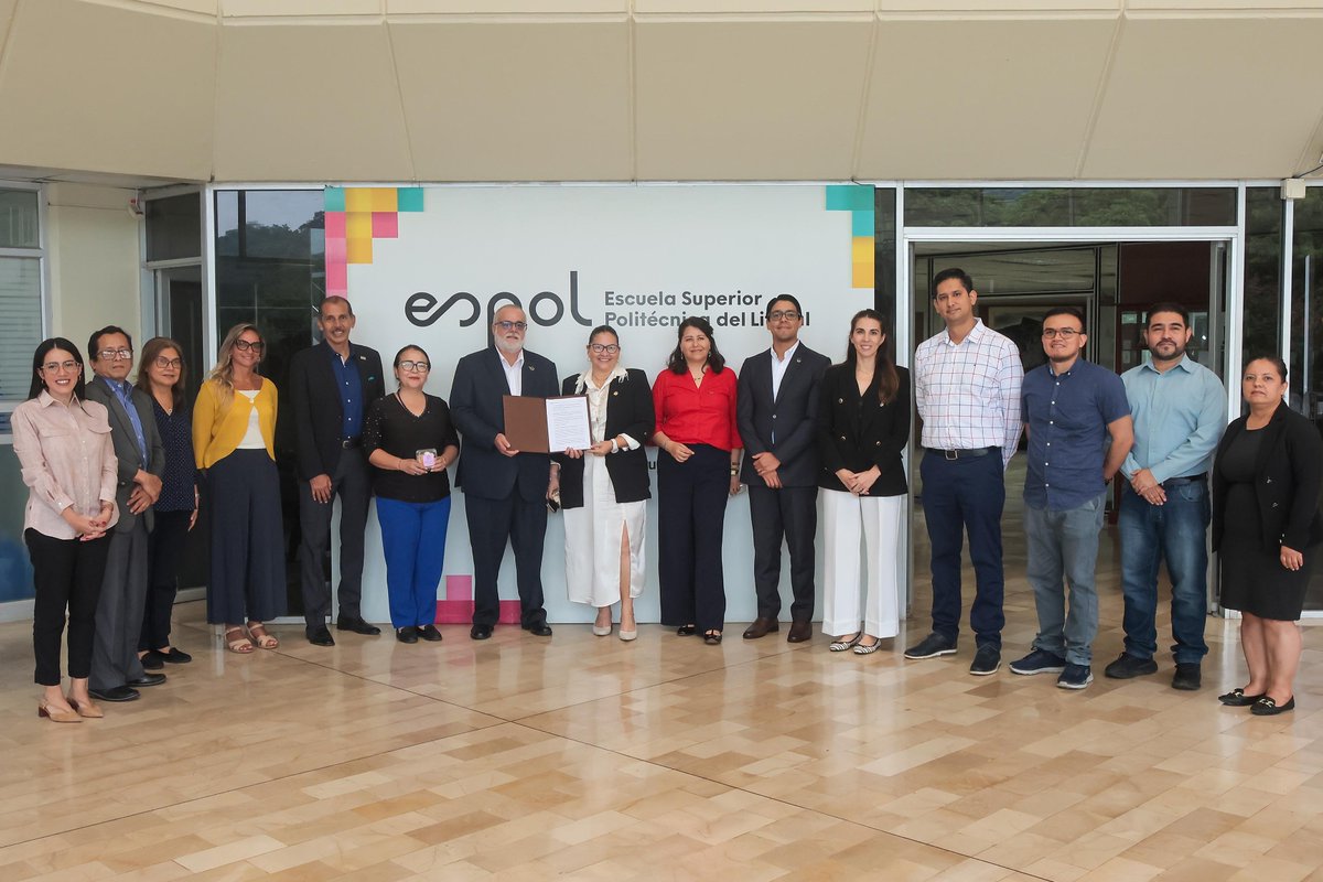 espol's tweet photo. #ESPOL y DP World Posorja desarrollarán una investigación para evaluar la biodiversidad marina asociada a infraestructura portuaria con diseño ecológico.

Conoce todos los detalles: https://t.co/SFFrZS5XHZ https://t.co/P4tdqIxJsj